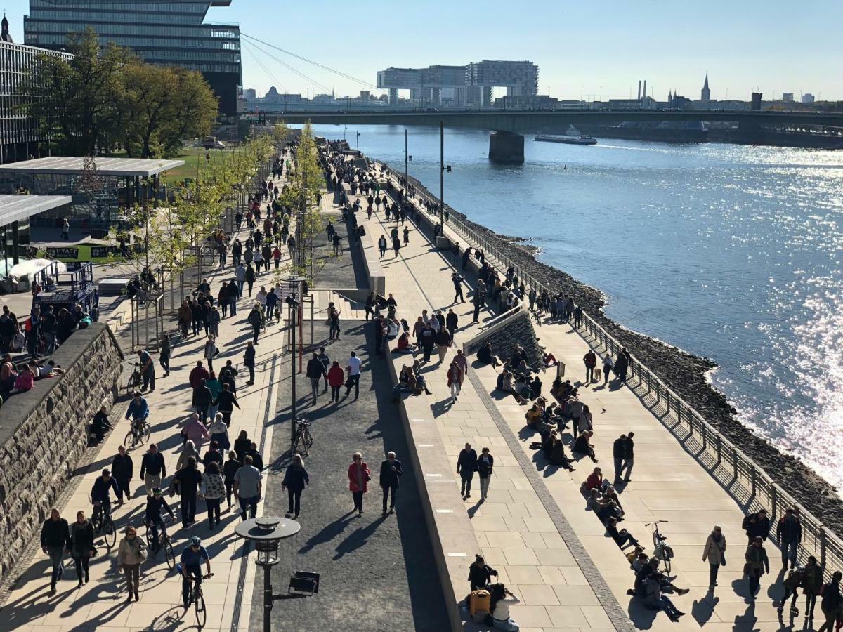 City Luxus Appartement Naehe Koeln Messe - Lanxess Arena Kültér fotó